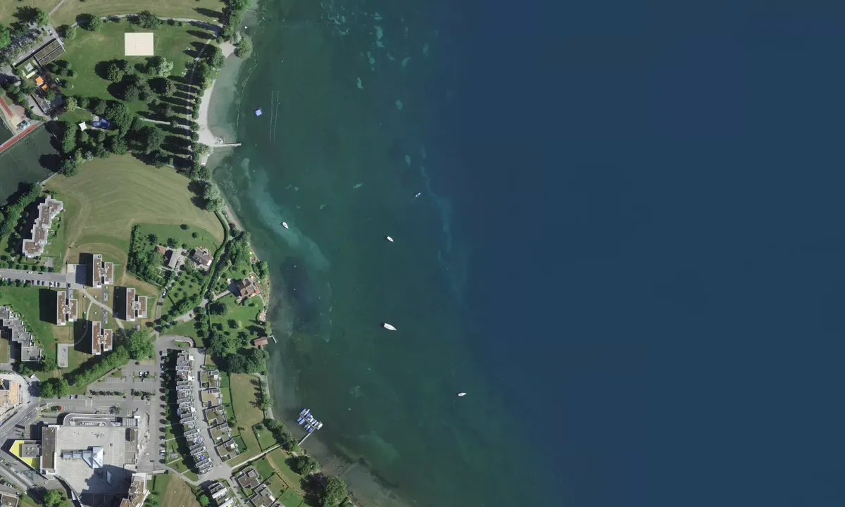 Flyfoto av Strandbad Tribschen