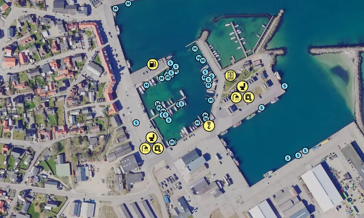 Satelite image of Strandby