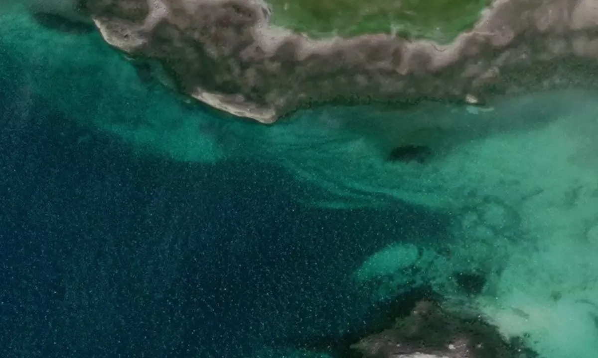 Satelite image of Strandskjæret