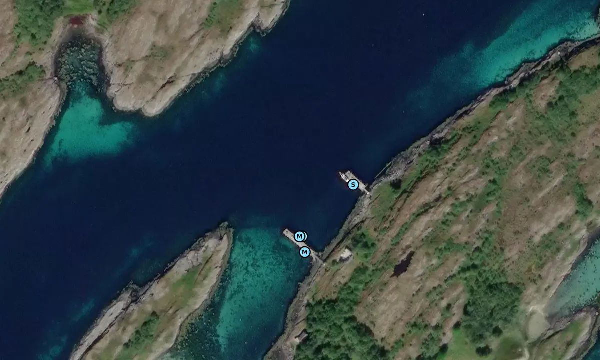 Satelite image of Strømøya