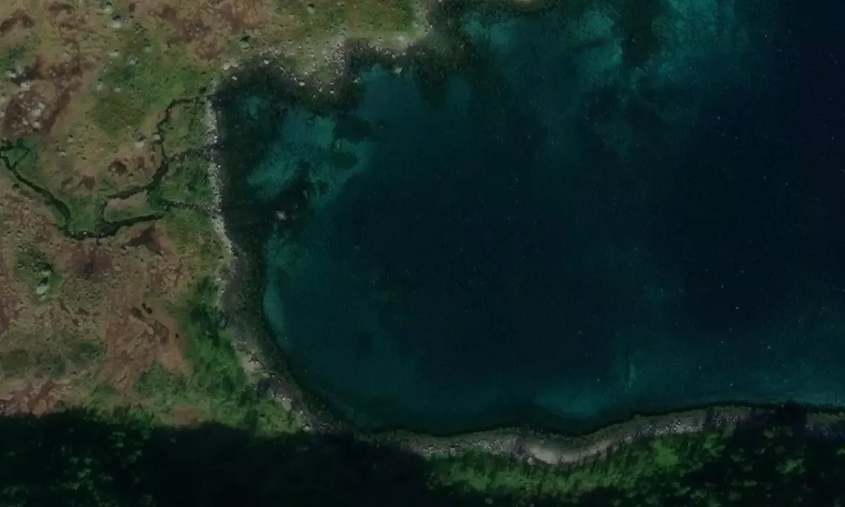 Satelite image of Strumpedalen