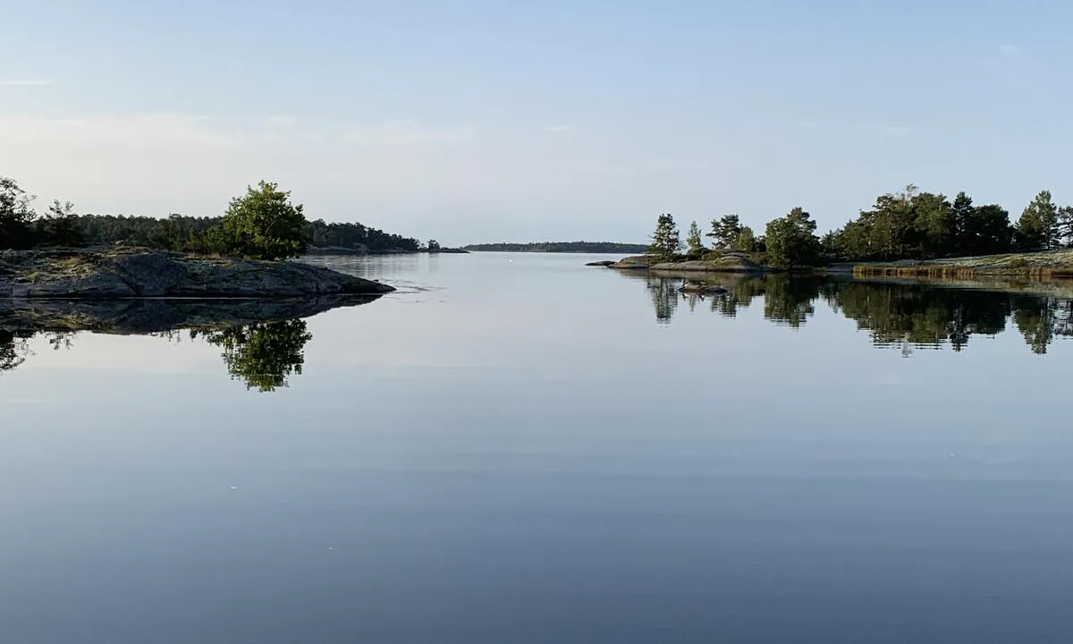 Strupö - Krokskärsflagen - Mjölkhamnsflagen: Inlet from south