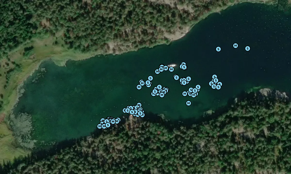 Satelite image of Stugvik St. Älö - SXK S:t Anna bouy