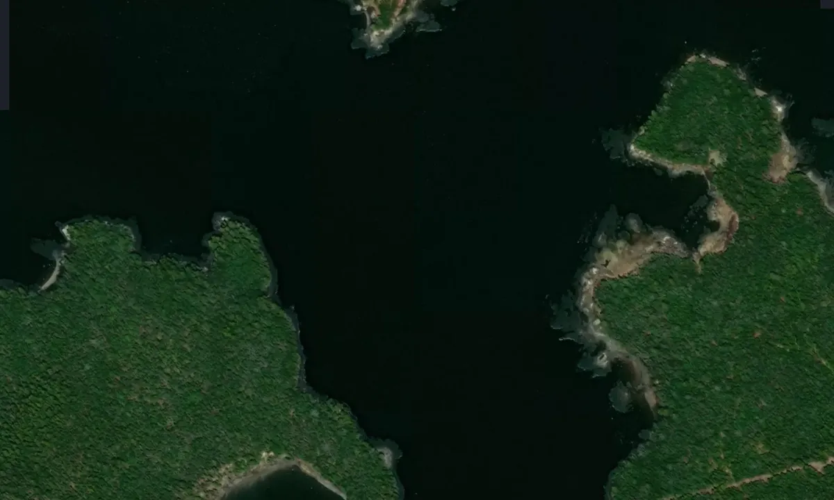 Flyfoto av Sturgeon Cove 1