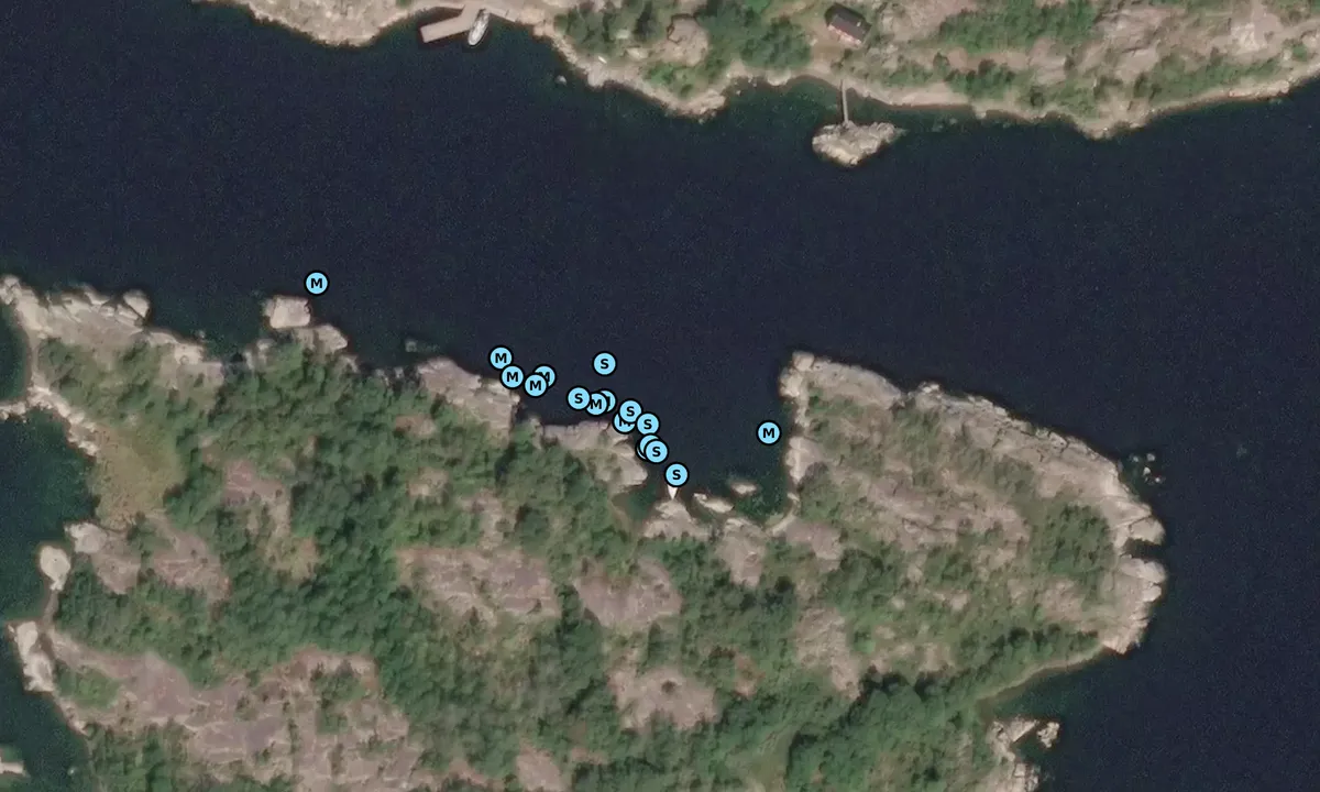 Satelite image of Styrjans hamn