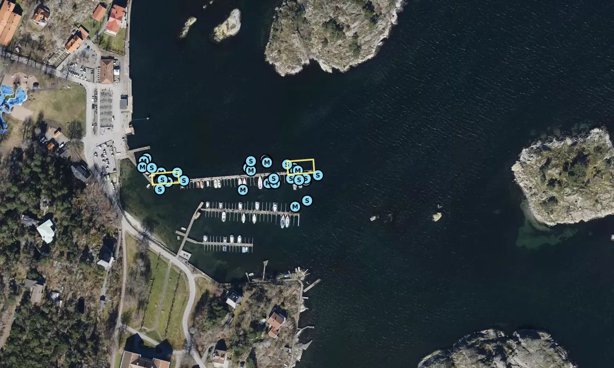 Satelite image of Styrsö - Bratten Föreningshamn