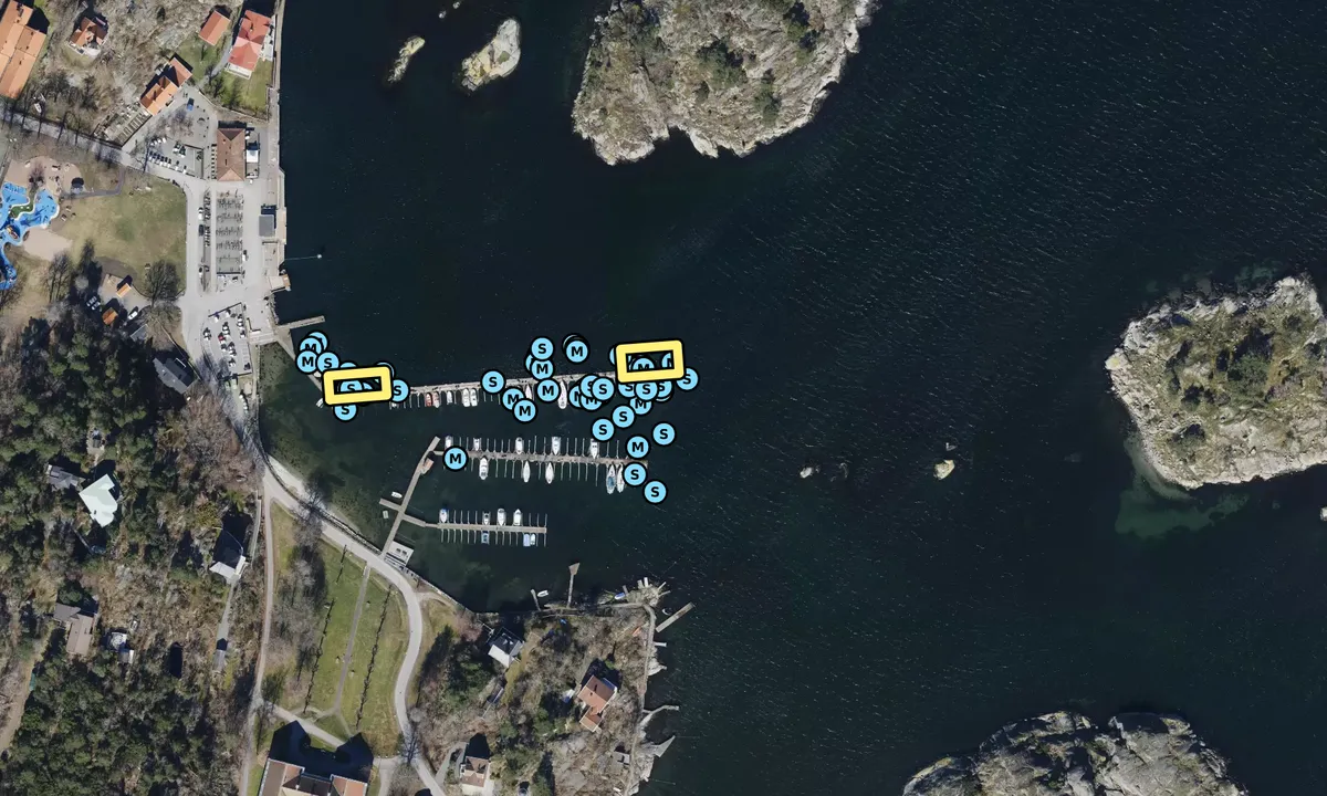 Satelite image of Styrsö - Bratten Föreningshamn