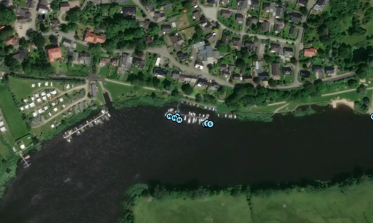 Satelite image of Süderstapel