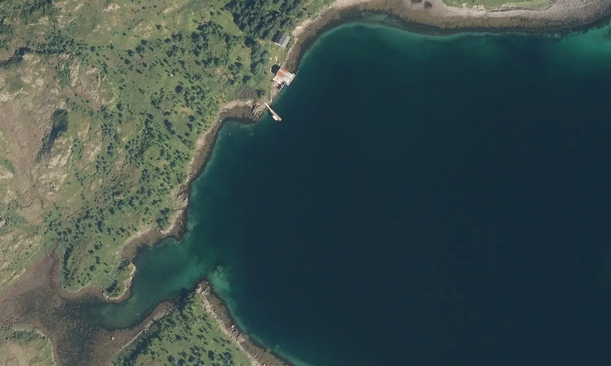 Flyfoto av Sunderøya