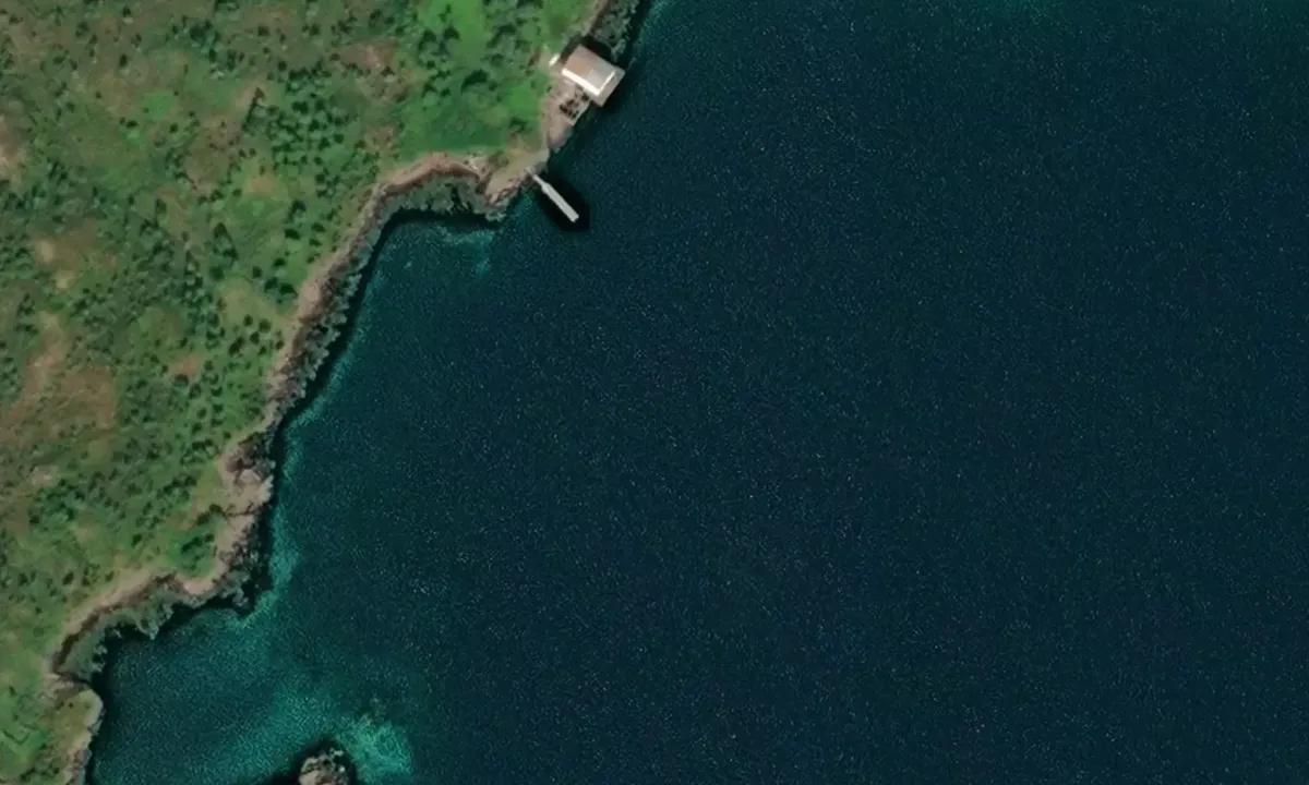 Satelite image of Sunderøya