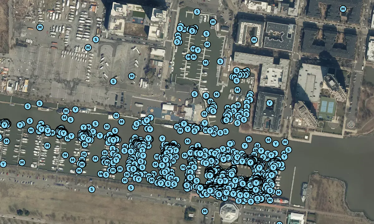 Satelite image of Surf City Bar and Restaurant