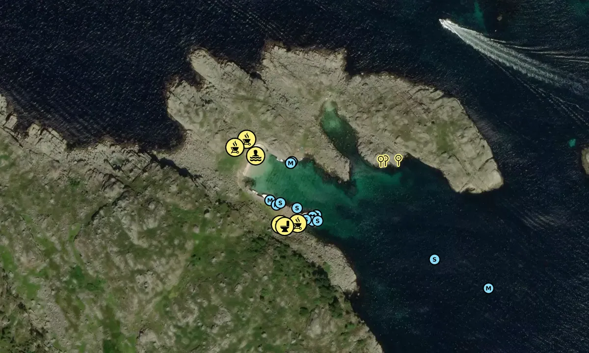 Satelite image of Sutnøy