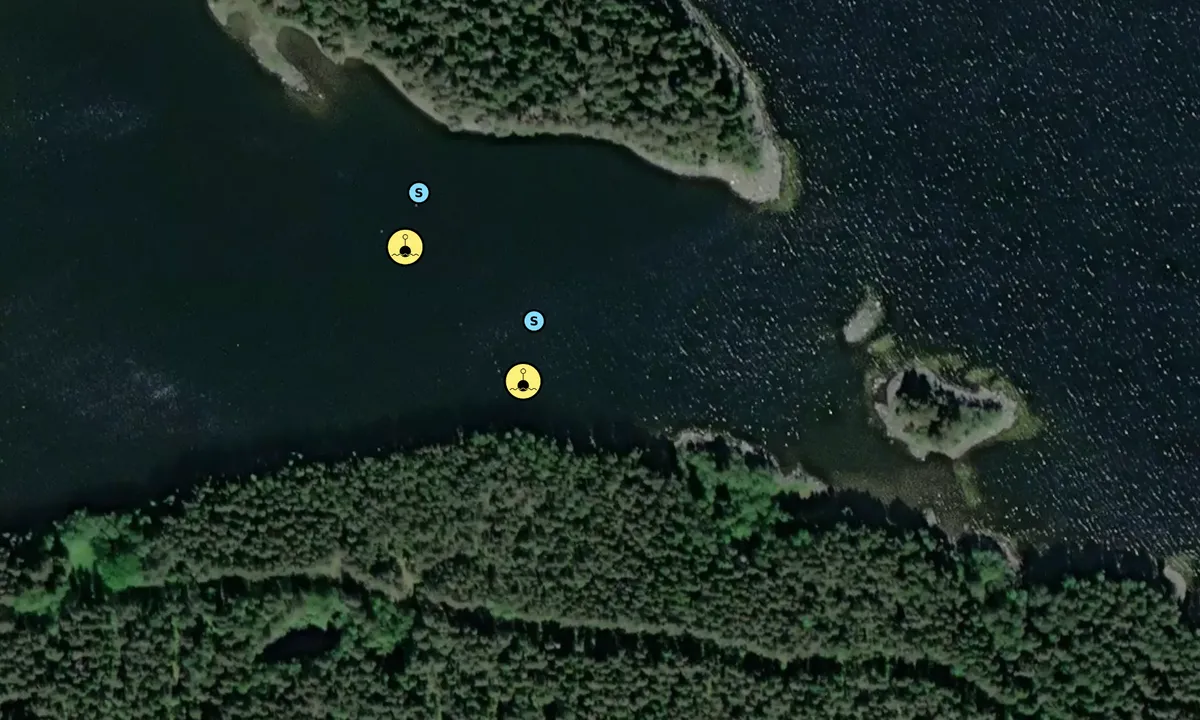 Satelite image of Svartstensudden - SXK Eggegrund bouy