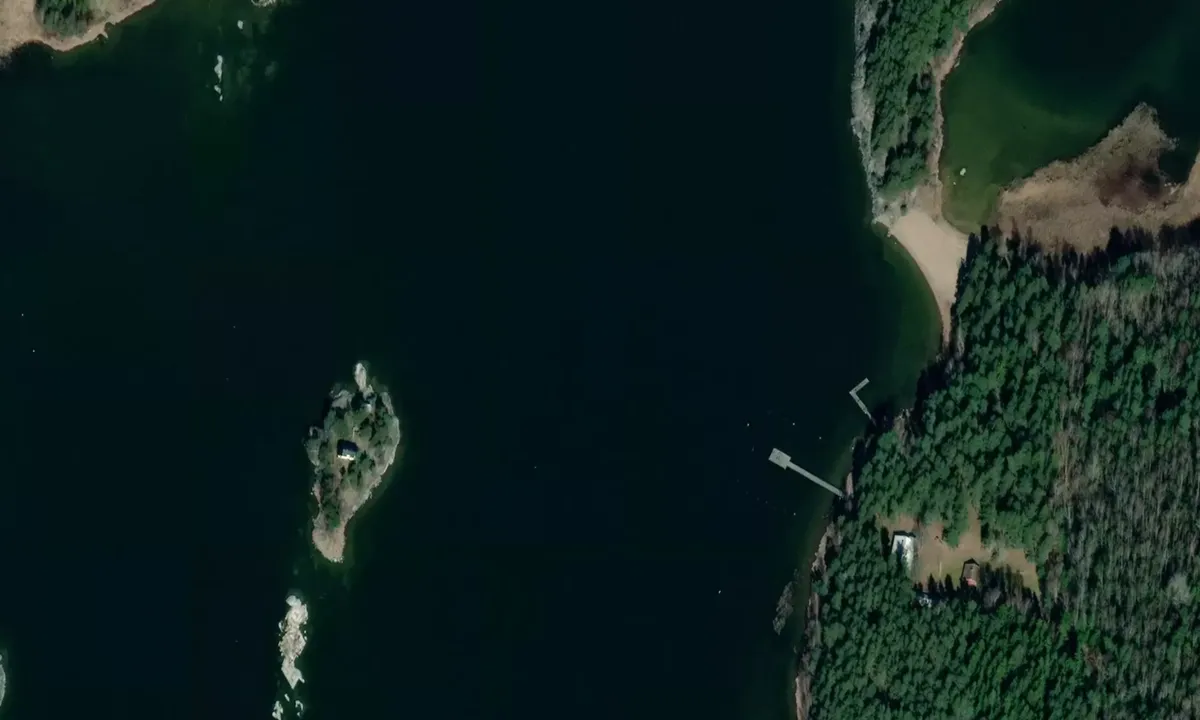 Flyfoto av Svegön