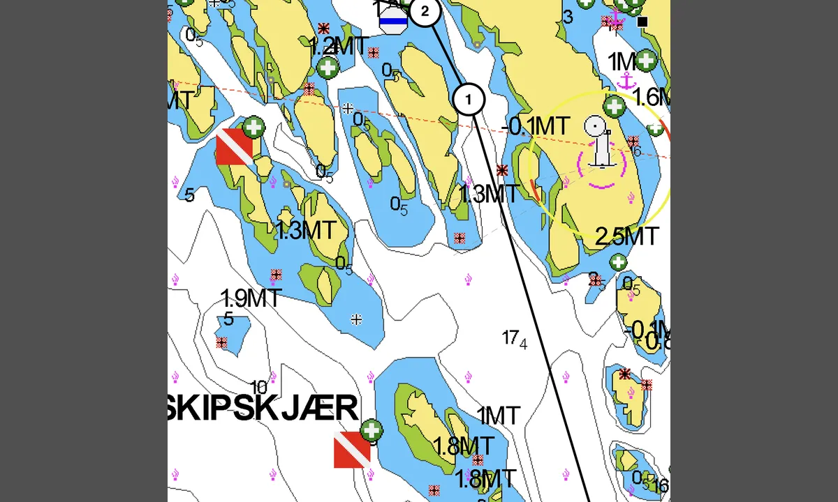 Svenner/Rørvika: {"base": "no", "no": "Innseiling.", "se": "Insegling.", "en": "Approach.", "da": "Indsejling."}