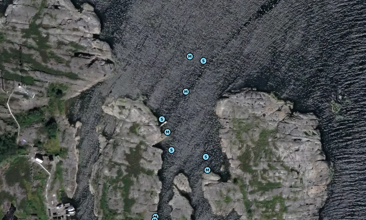 Satelite image of Svenska Högarna - SXK Stockholm bouy