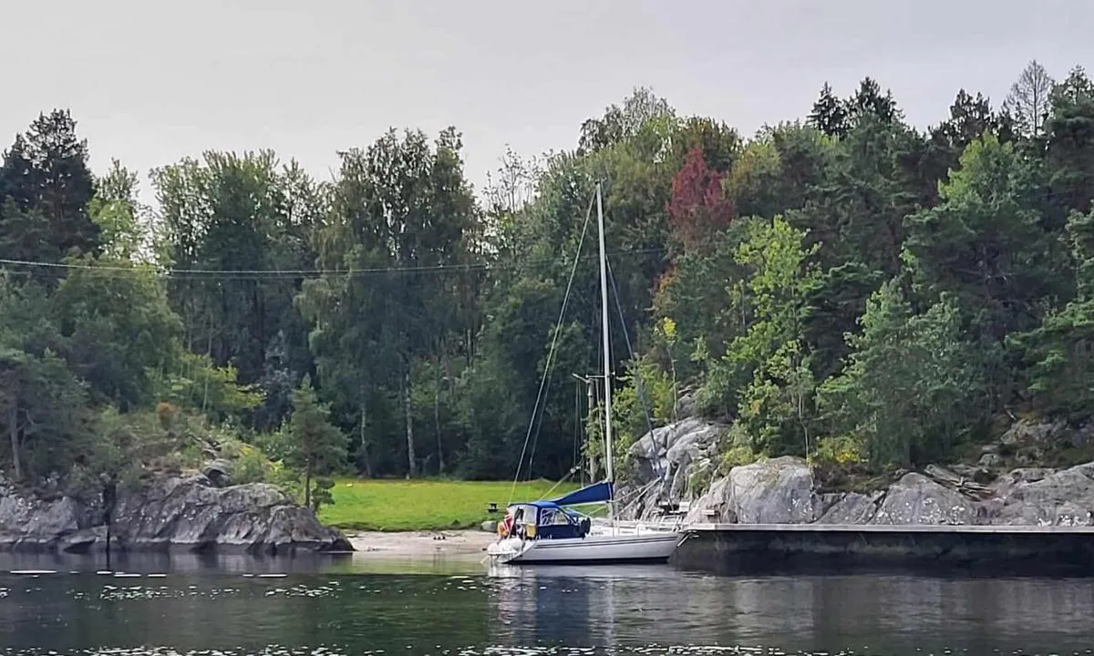 Svensvika: {"base": "no", "no": "Flott strand og plen innerst i bukta. Ingen fort\u00f8yning innerst mot stranden. Fullt mulig \u00e5 ligge her helt alene ogs\u00e5. Solen g\u00e5r tidlig bak tr\u00e6rne p\u00e5 brygga og stranden.", "se": "Fin strand och gr\u00e4smatta l\u00e4ngst in i bukten. Ingen f\u00f6rt\u00f6jning l\u00e4ngst in mot stranden. Fullt m\u00f6jligt att ligga h\u00e4r helt ensam ocks\u00e5. Solen g\u00e5r tidigt bakom tr\u00e4den p\u00e5 bryggan och stranden.", "en": "Lovely beach and lawn at the innermost part of the bay. No mooring at the inner part towards the beach. It is quite possible to stay here completely alone as well. The sun sets early behind the trees on the pier and the beach.", "da": "Flot strand og gr\u00e6spl\u00e6ne inderst i bugten. Ingen fort\u00f8jning inderst mod stranden. Helt muligt at ligge her helt alene ogs\u00e5. Solen g\u00e5r tidligt bag tr\u00e6erne ved broen og stranden."}
