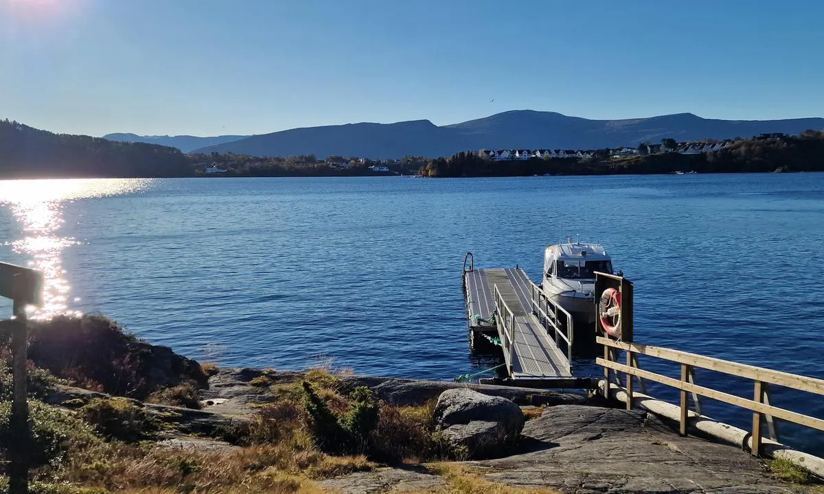 Svinøya friluftsområde - vest: {"base": "no", "no": "Ser her over mot Larsg\u00e5rd og Sulafjellet i horisonten.", "se": "Ser h\u00e4r \u00f6ver mot Larsg\u00e5rd och Sulafj\u00e4llet i horisonten.", "en": "View here towards Larsg\u00e5rd and the Sula mountain on the horizon.", "da": "Ser her over mod Larsg\u00e5rd og Sula-fjellet i horisonten."}