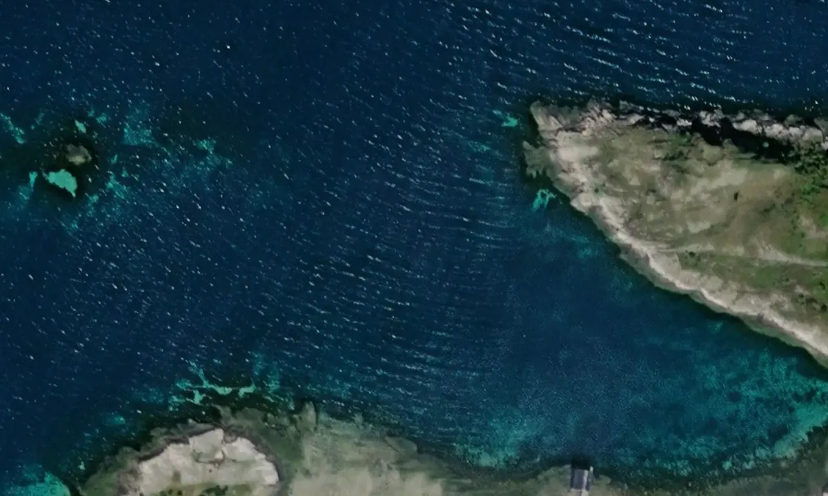 Satelite image of Svinvær