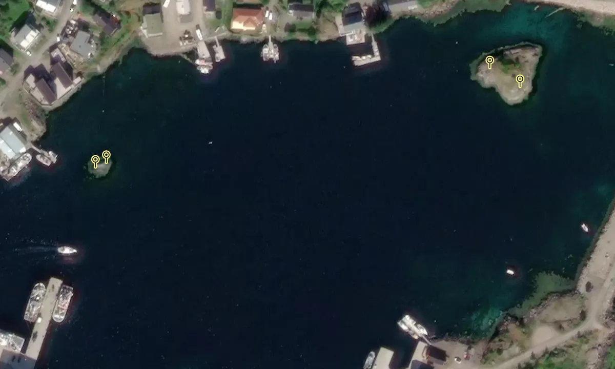 Satelite image of Svolværvågen