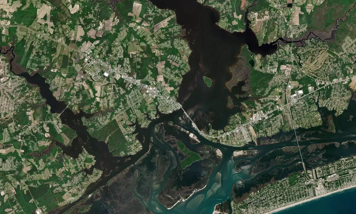 Flyfoto av Swansboro Village