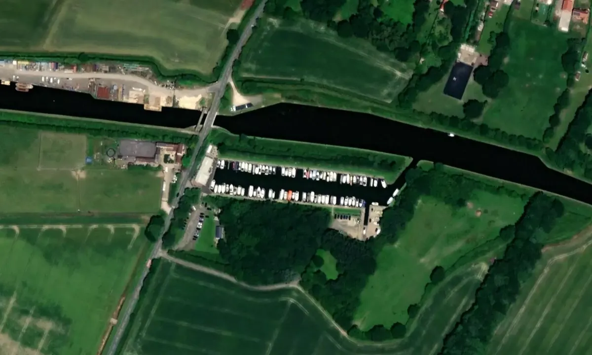 Satelite image of SYBC - South Yorkshire Boat Club