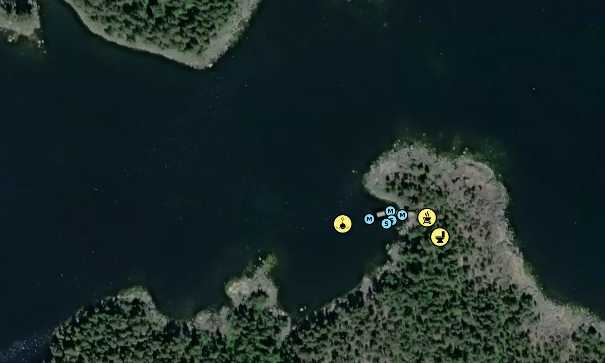 Satelite image of Synskär - SXK Eggegrund bouy