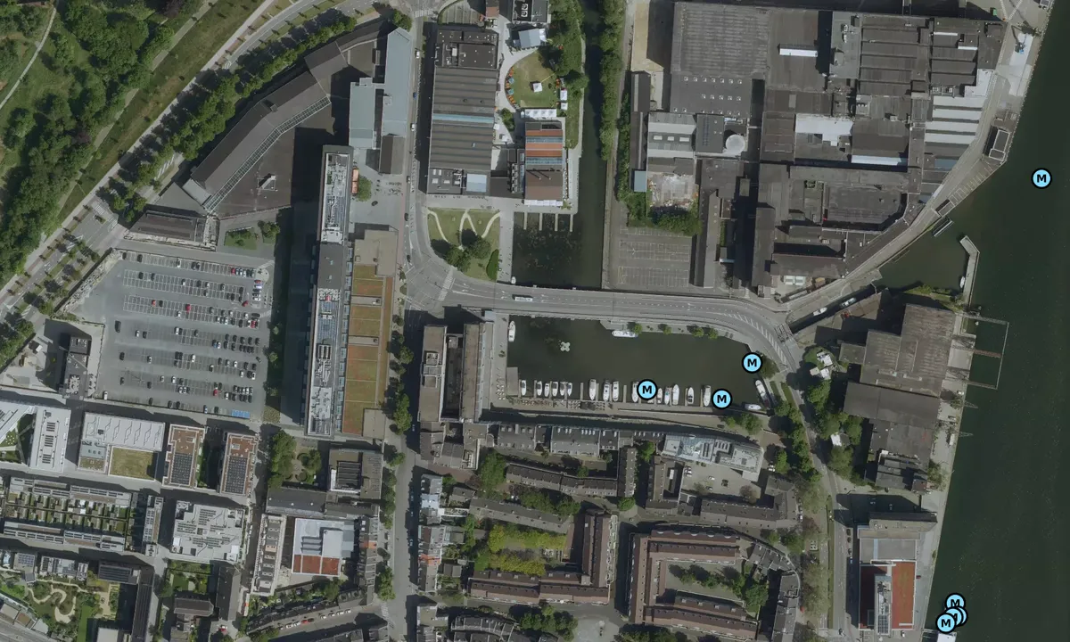 Satelite image of 't Bassin Maastricht