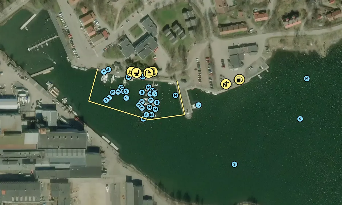 Satelite image of Taalintehdas/Dalsbruk