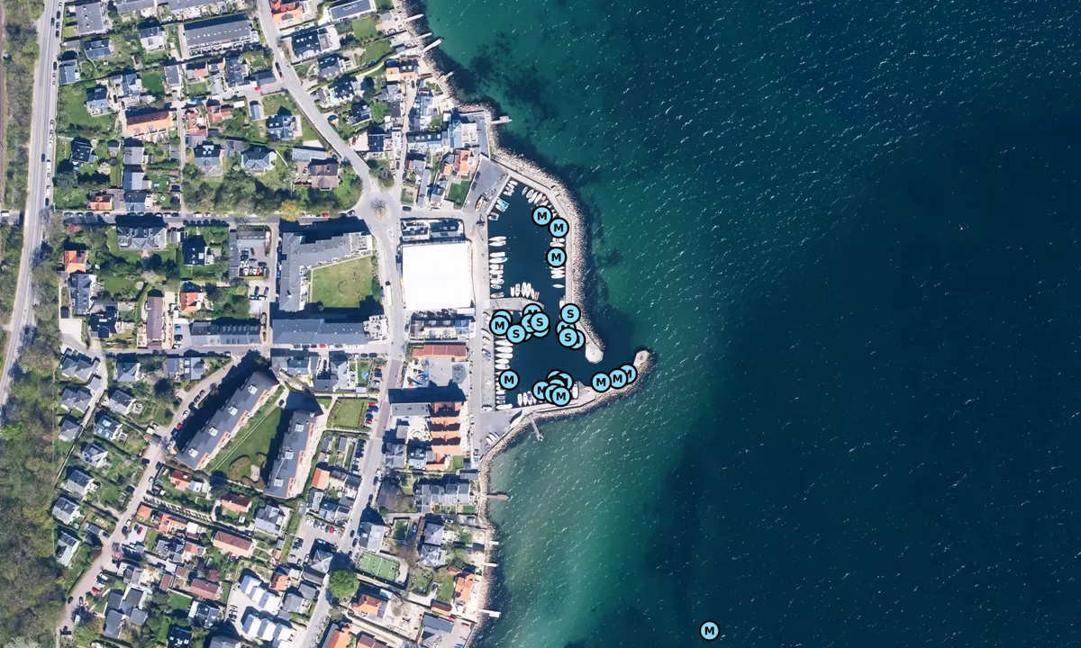 Satelite image of Taarbæk Havn
