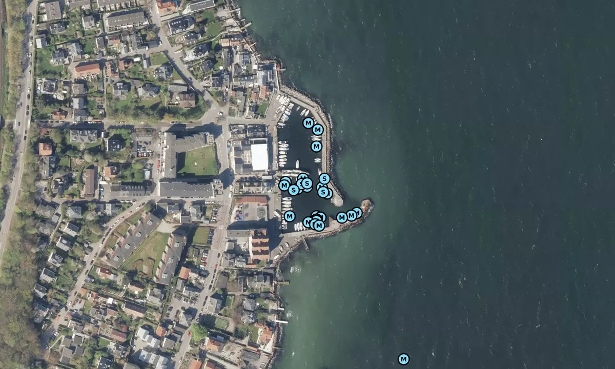 Satelite image of Taarbæk Havn