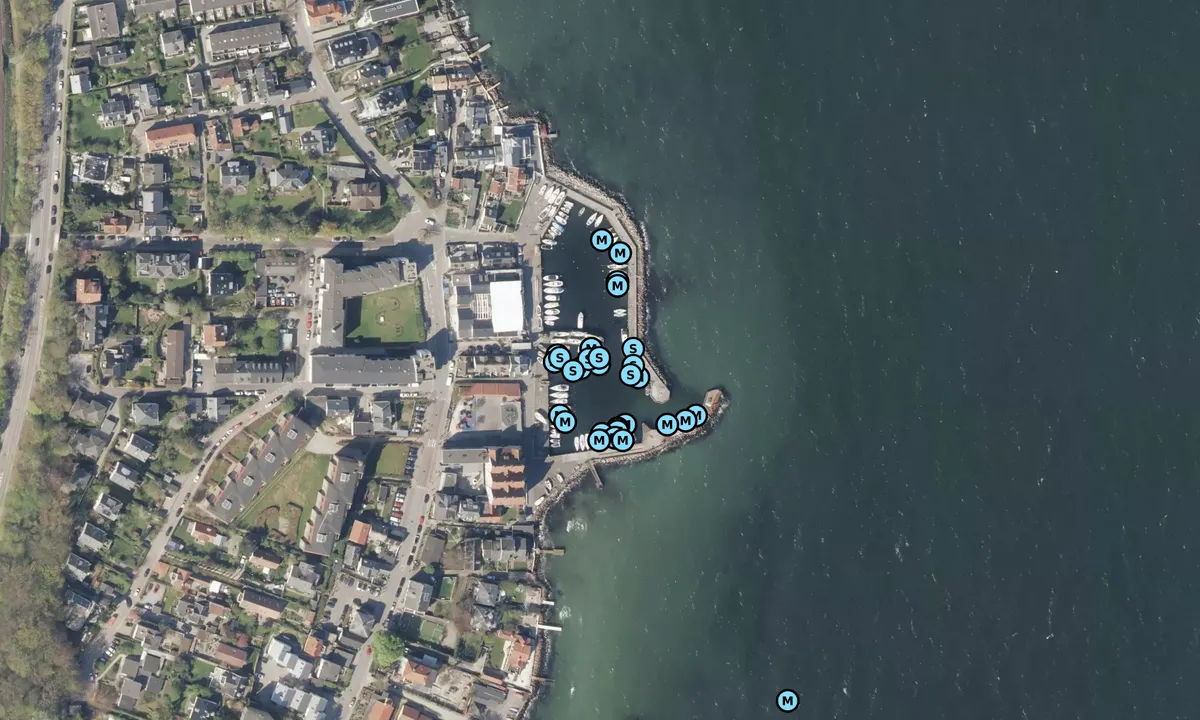 Satelite image of Taarbæk Havn