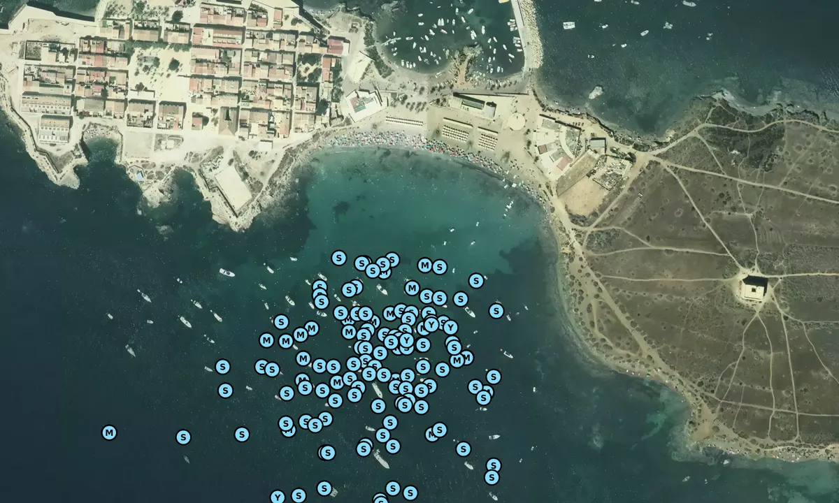 Satelite image of Tabarca