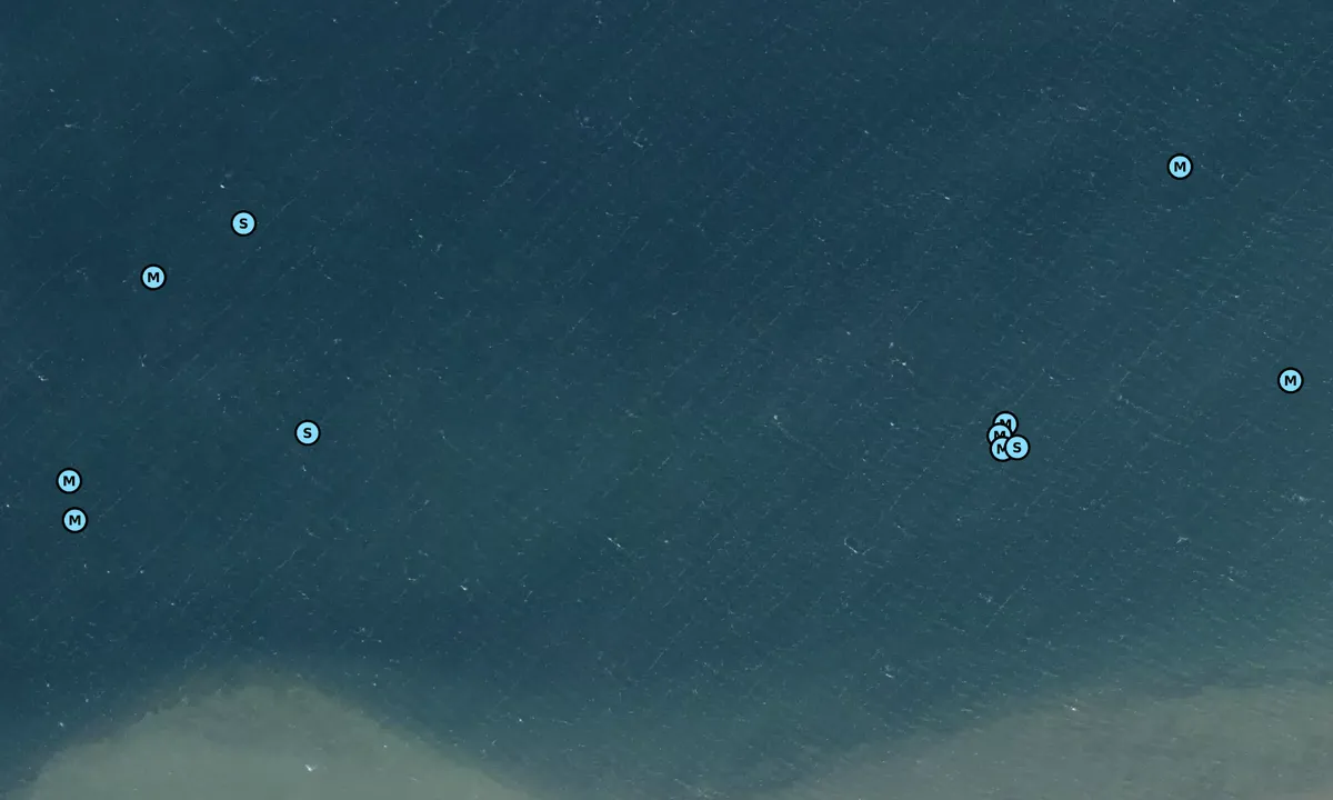 Satelite image of Tærø N bouy