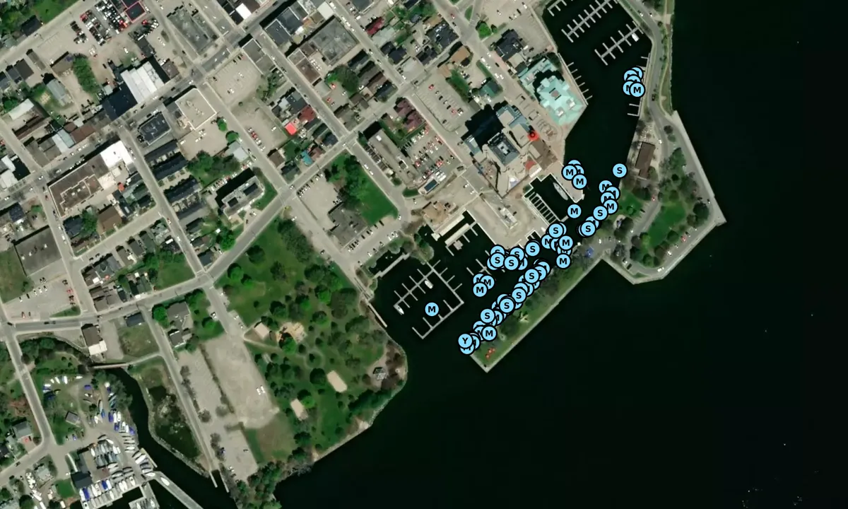 Satelite image of Tall Ships Landing Marina 1