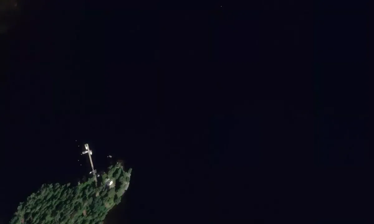 Satelite image of Talludden - Näset