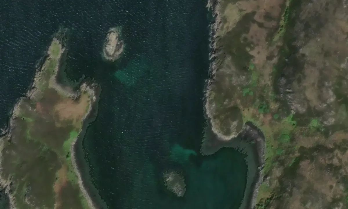 Satelite image of Tanera Mòr - Summer Isles