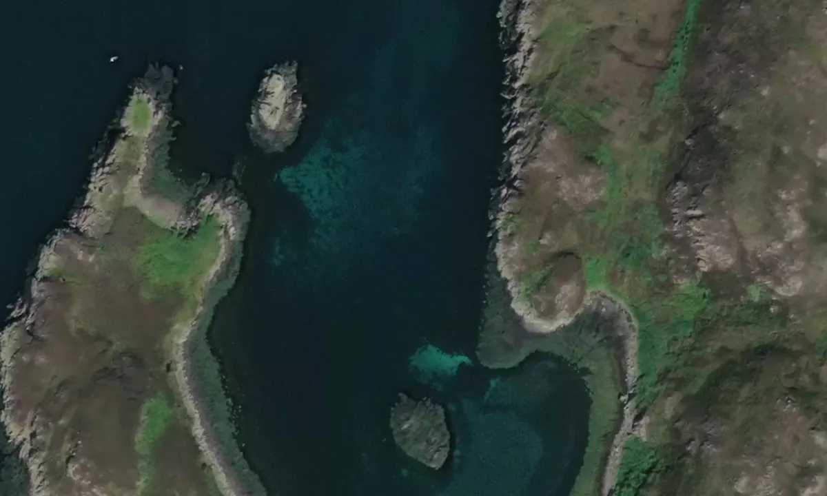 Satelite image of Tanera Mòr - Summer Isles
