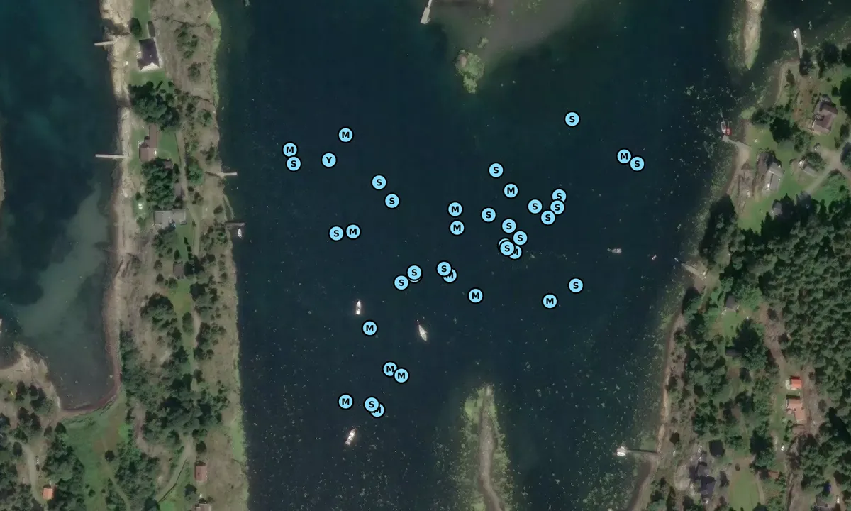 Satelite image of Tangen - Larkollen