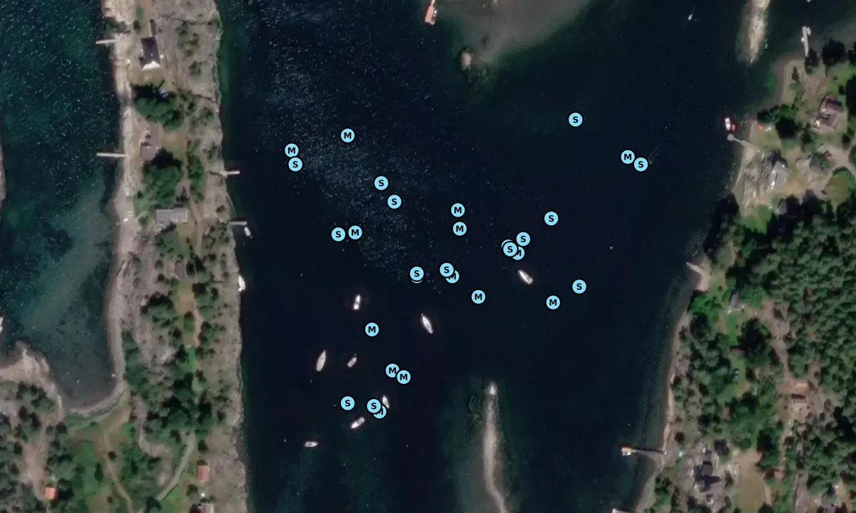 Satelite image of Tangen - Larkollen