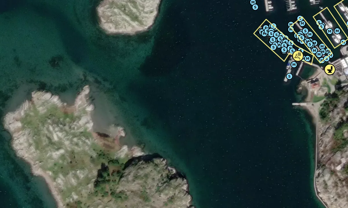 Satelite image of Tanumstrand svai plass 