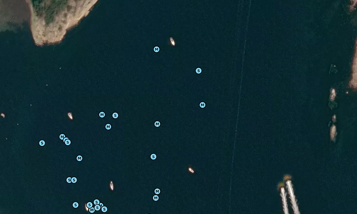 Satelite image of Taralden og Danmark