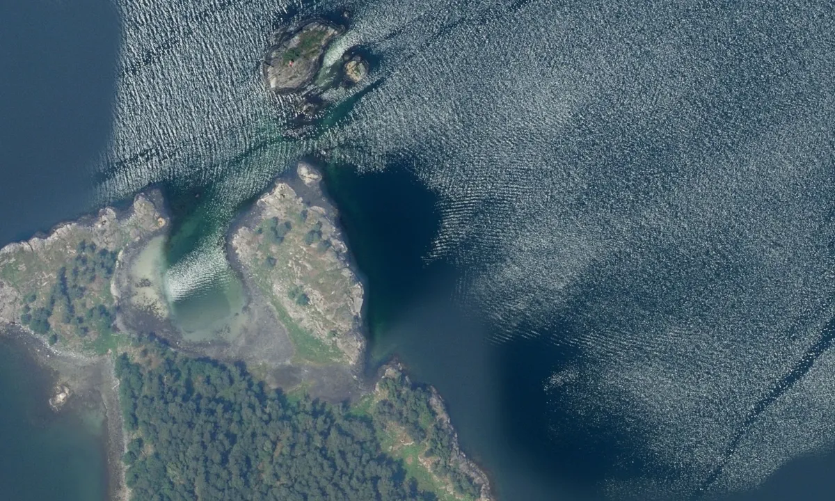 Flyfoto av Taraldsøya