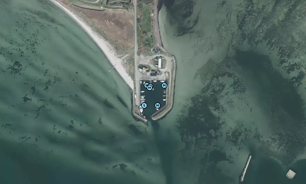 Satelite image of Tårs Fiskeri- og Lystbådehavn