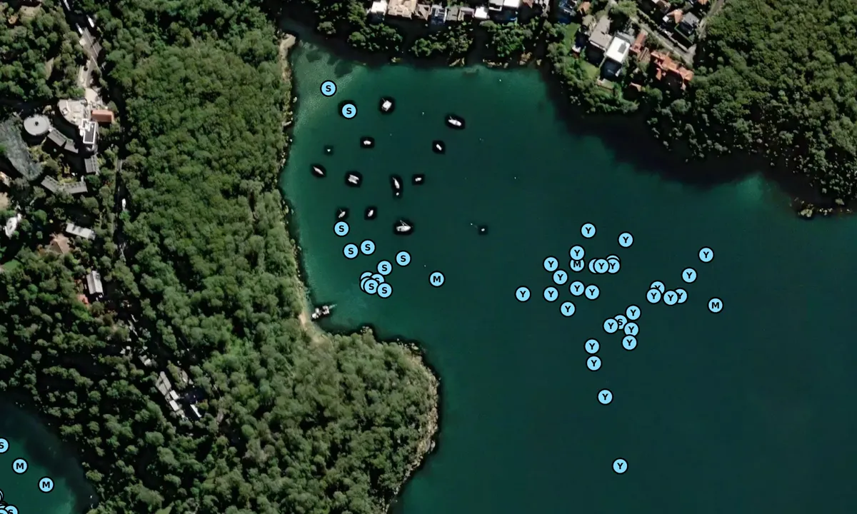 Satelite image of Taylor's Bay