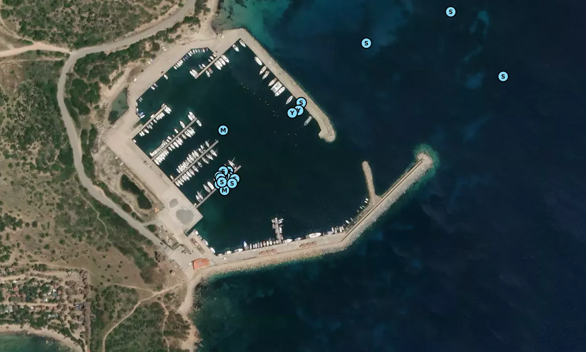 Satelite image of Teulada Marina