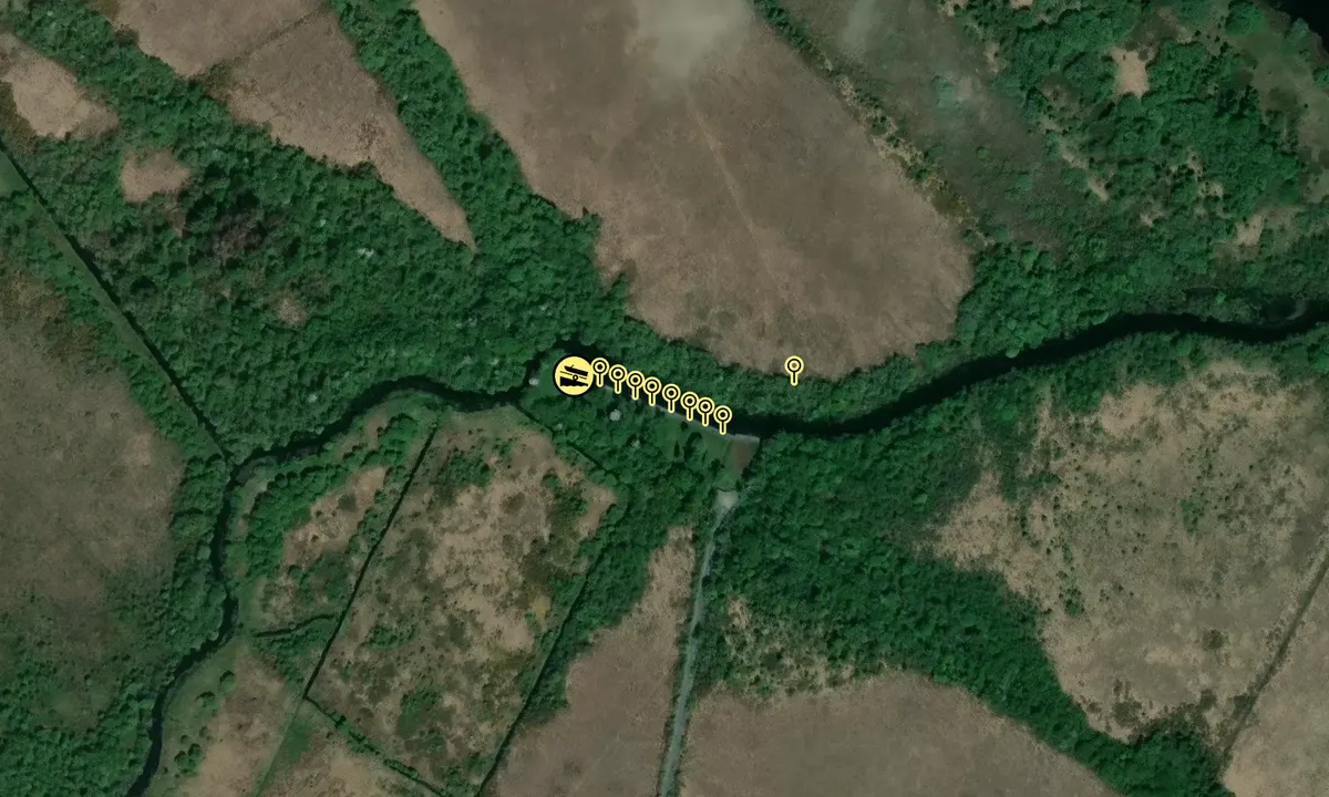 Satelite image of The Alders quay