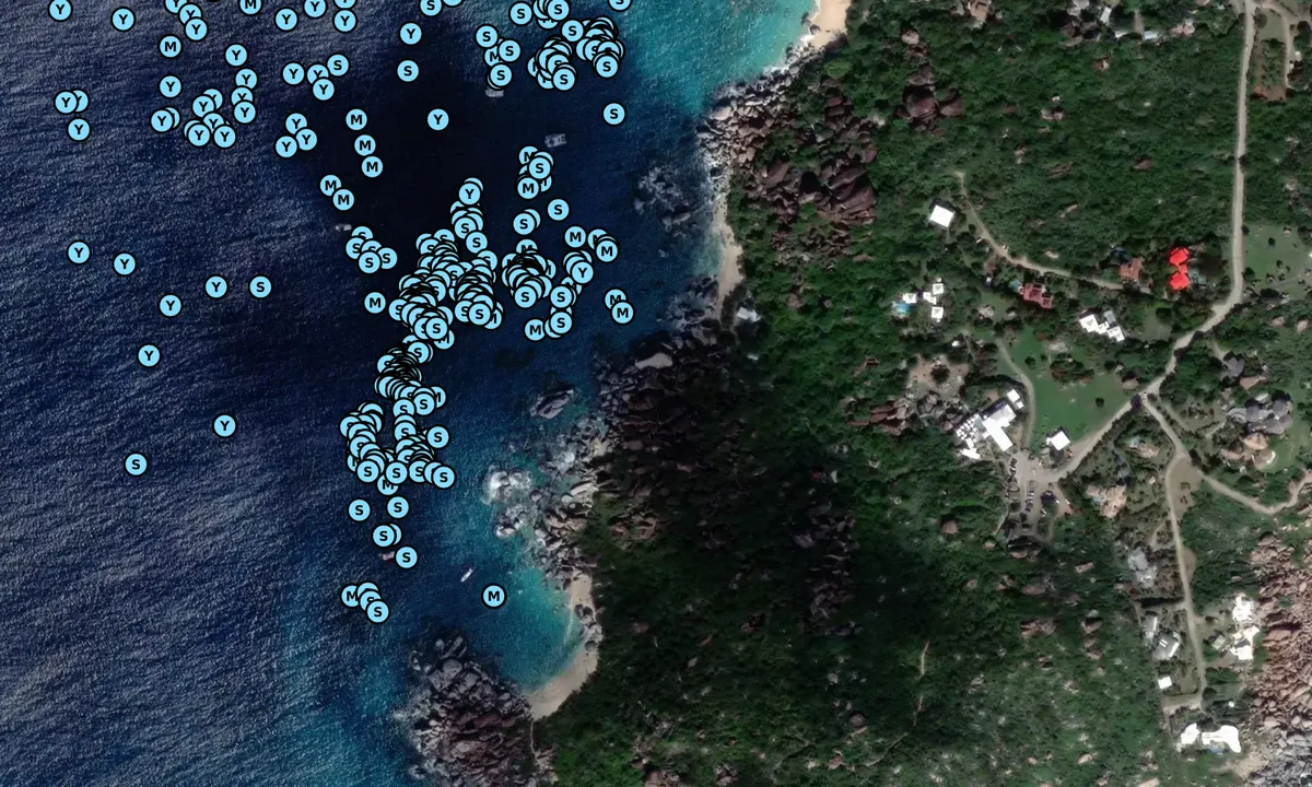 Satelite image of The Baths