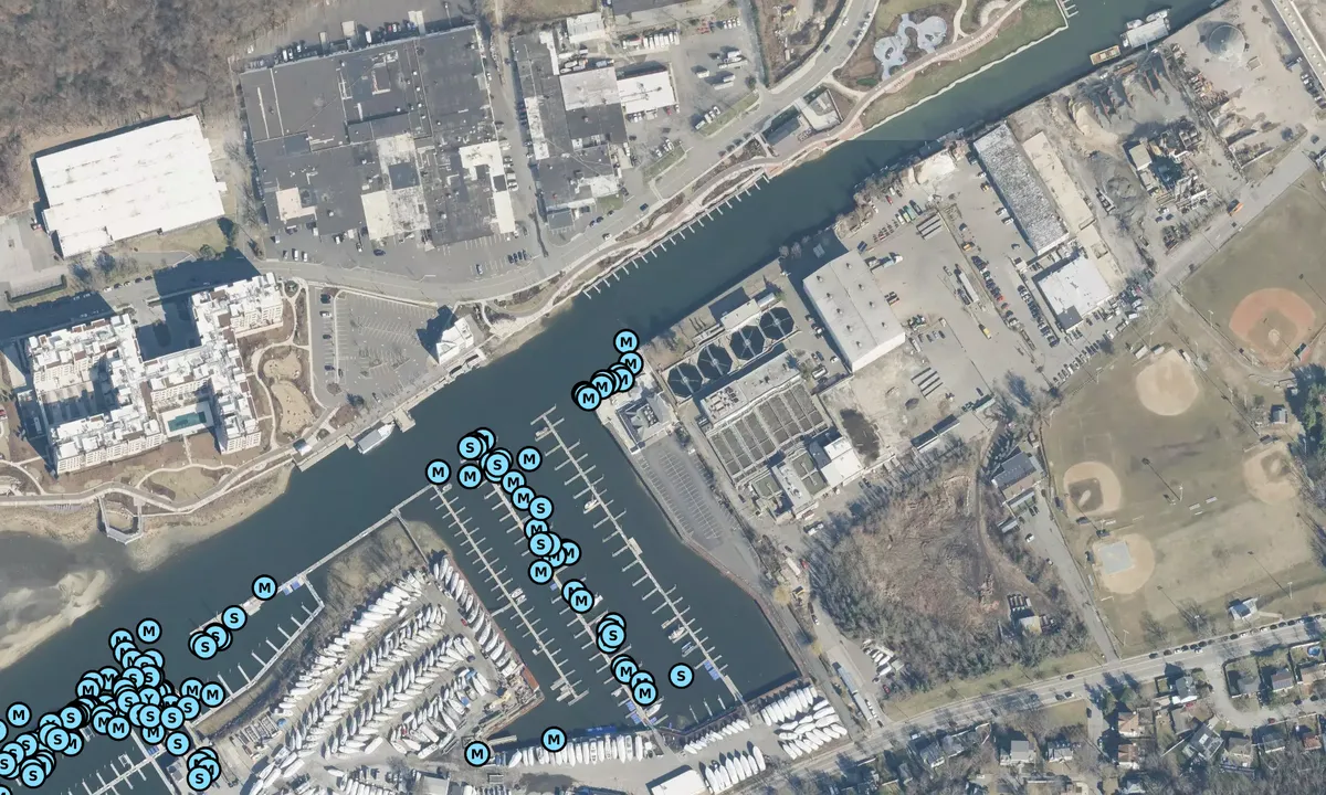 Satelite image of The Cove - Glen Cove