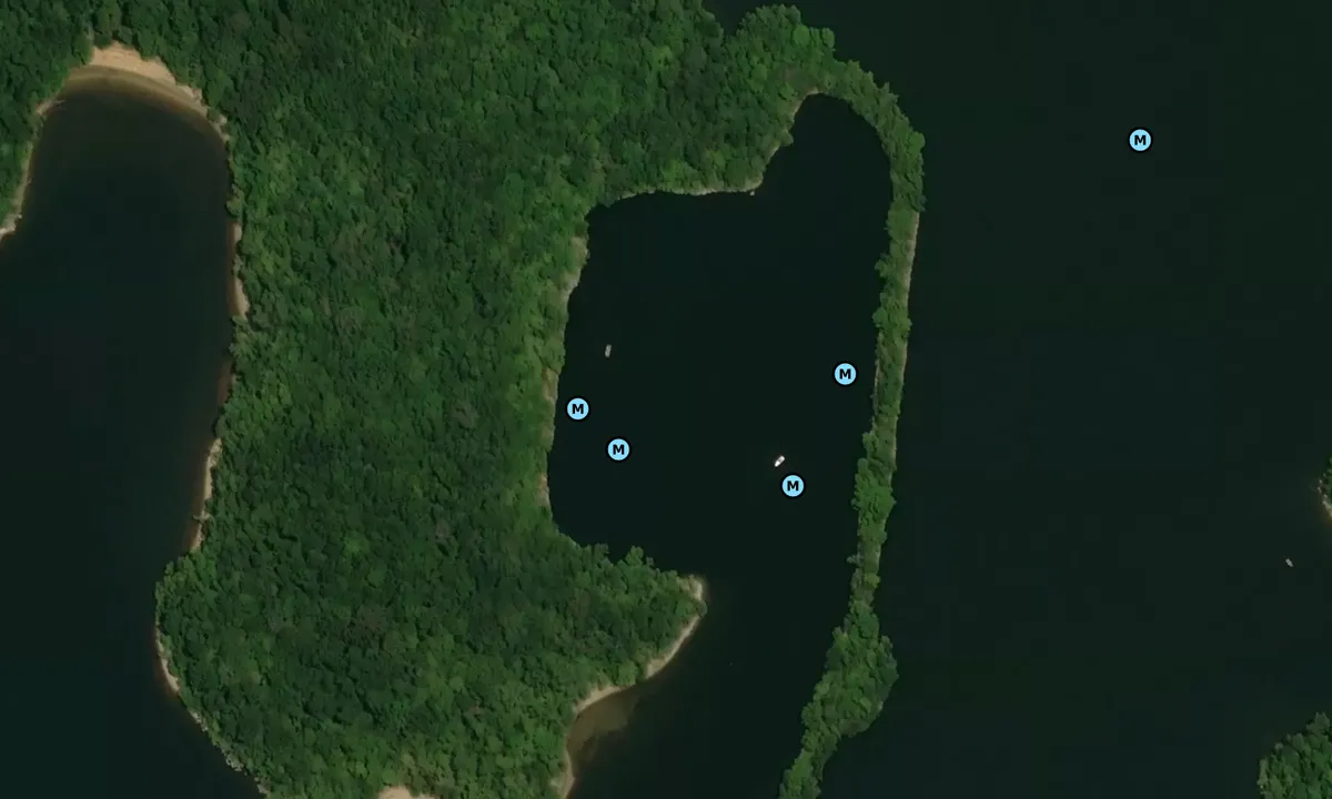 Satelite image of The Rock Quarry